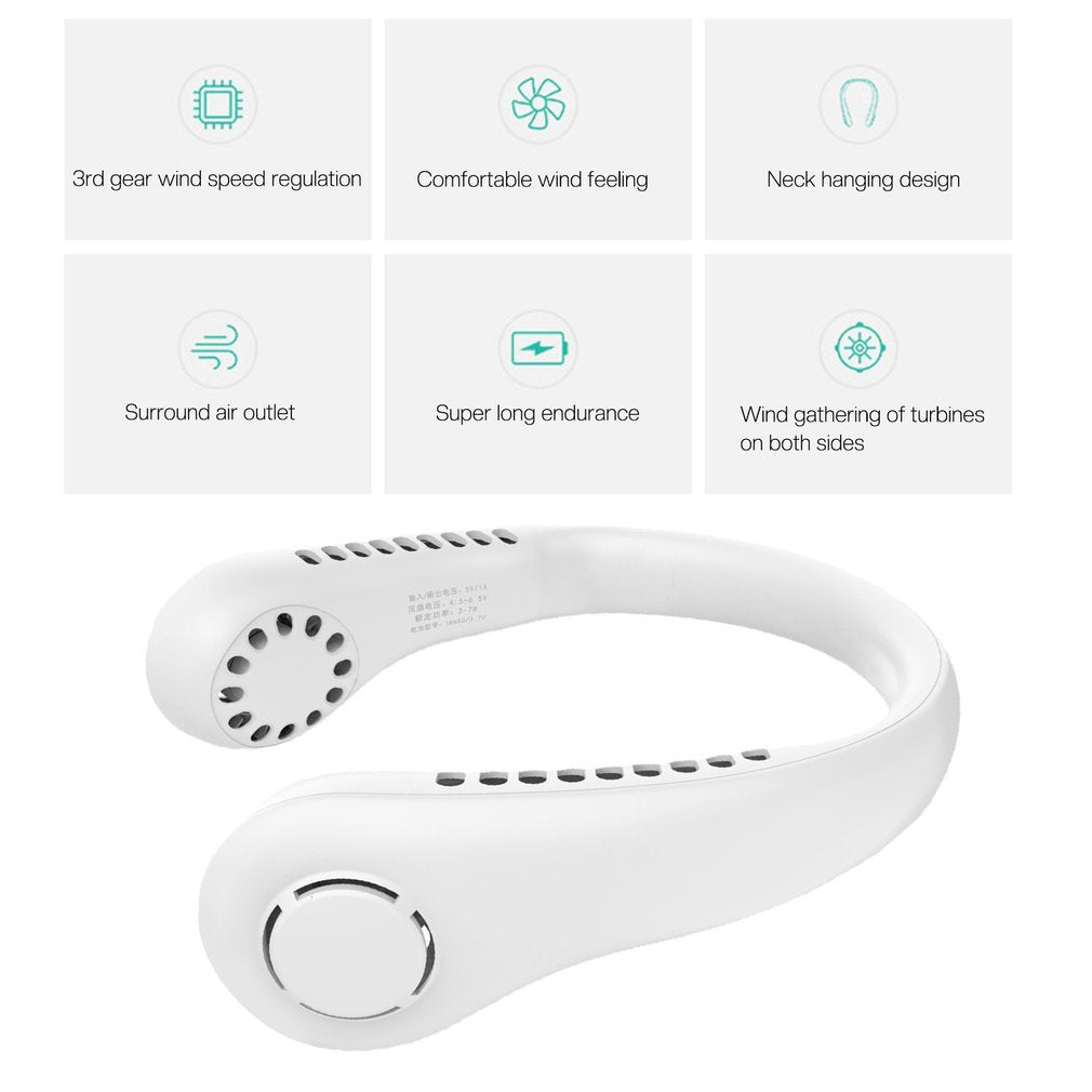 Mini Neck Fan Portable